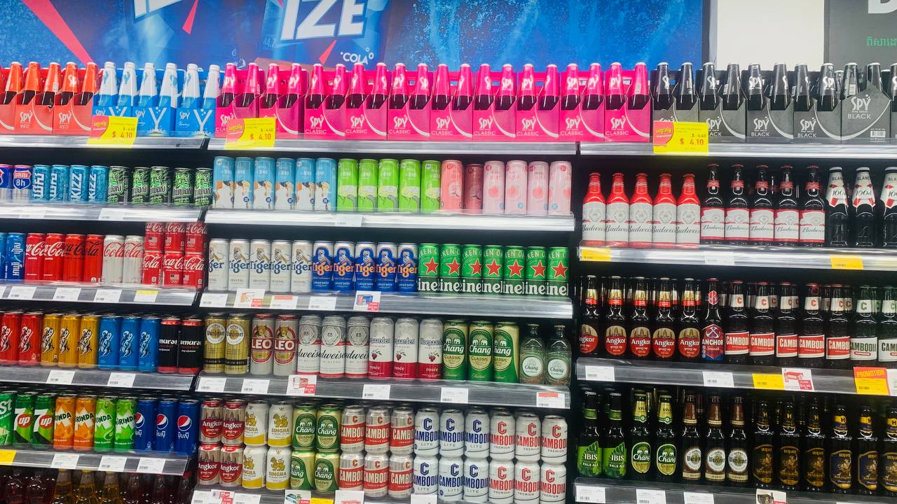 SPY Cooler at Chip Mong Mart